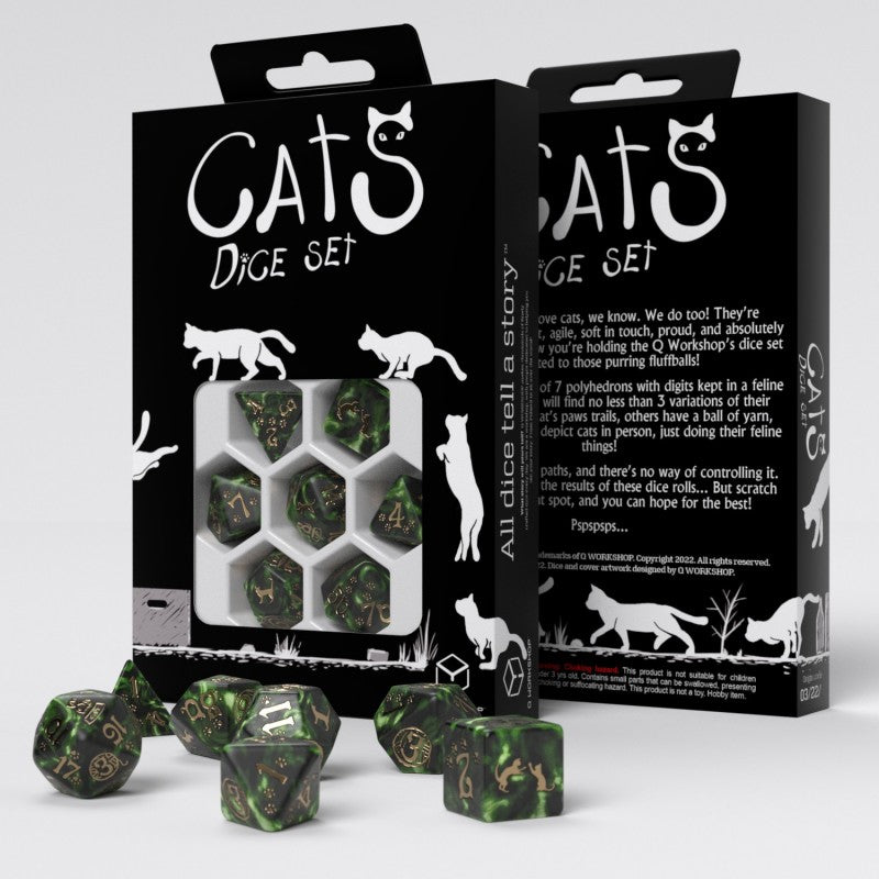 Set de zaruri CATS: Pixel
