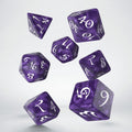 Set de zaruri Classic RPG Lavender & White