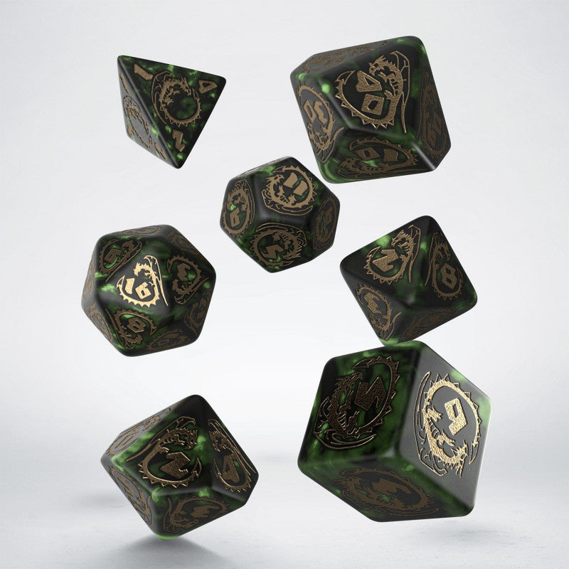 Set de zaruri Dragons: Nephrite