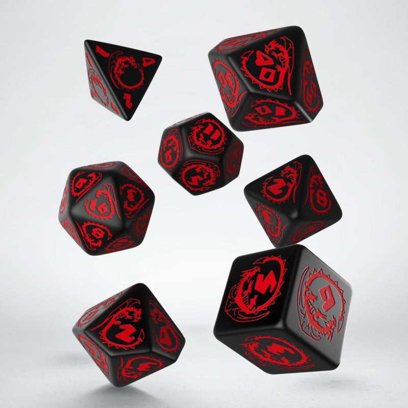 Set de zaruri Dragons: Onyx