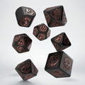 Set de zaruri Dragons Modern: Obsidian