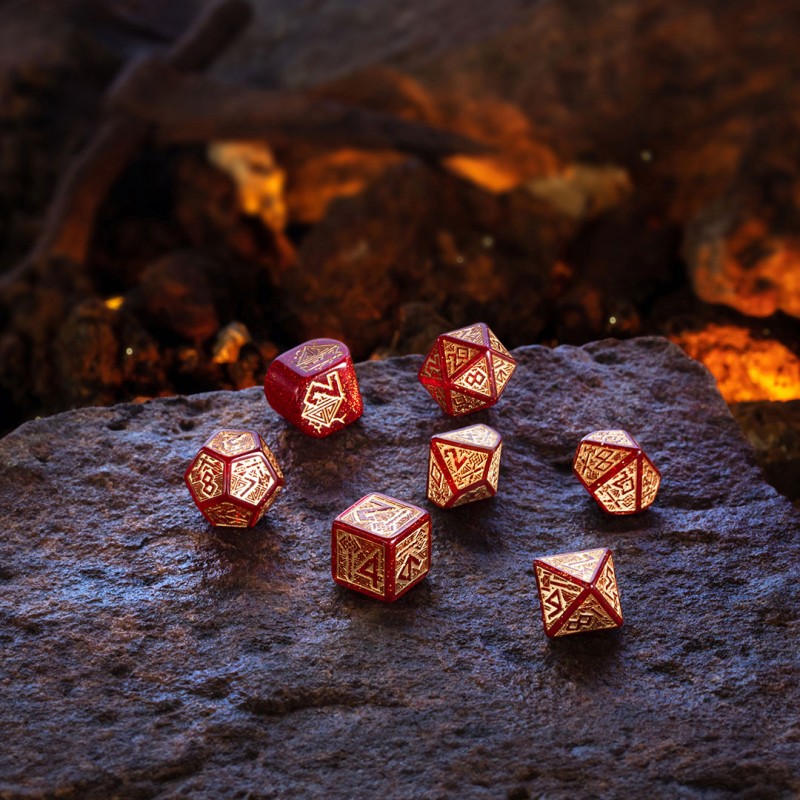 Set de zaruri Dwarven: Jewels