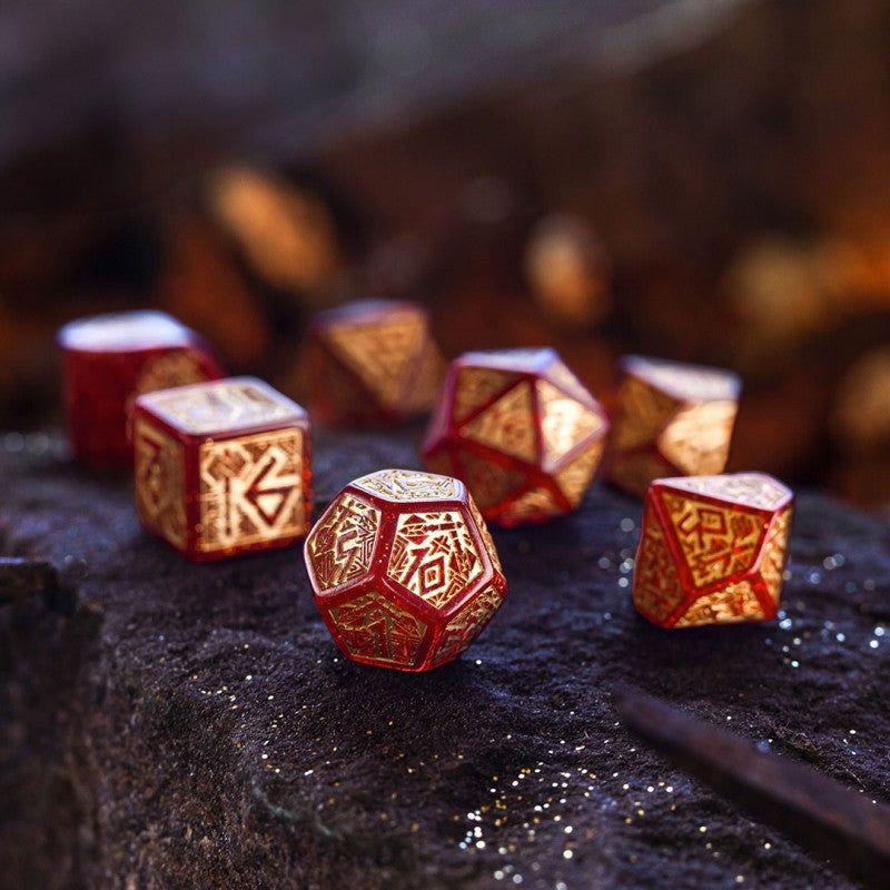 Set de zaruri Dwarven: Jewels