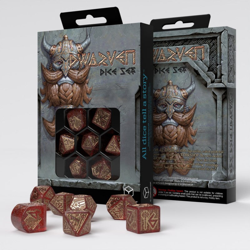 Set de zaruri Dwarven: Jewels