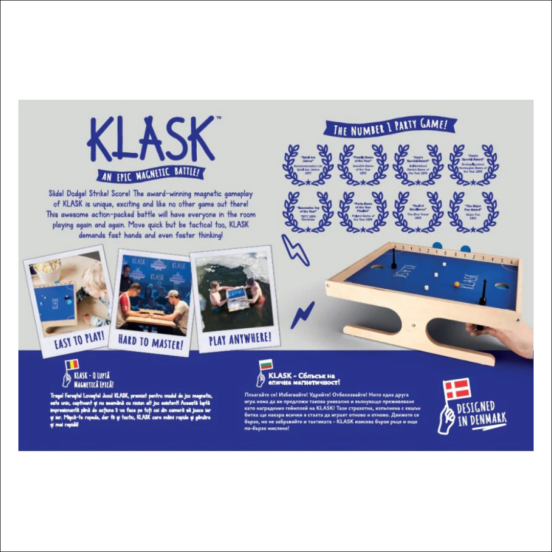 KLASK - Joc de masă interactiv