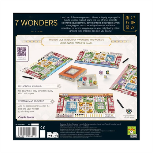 7 Wonders Dice (Ediția Engleză)