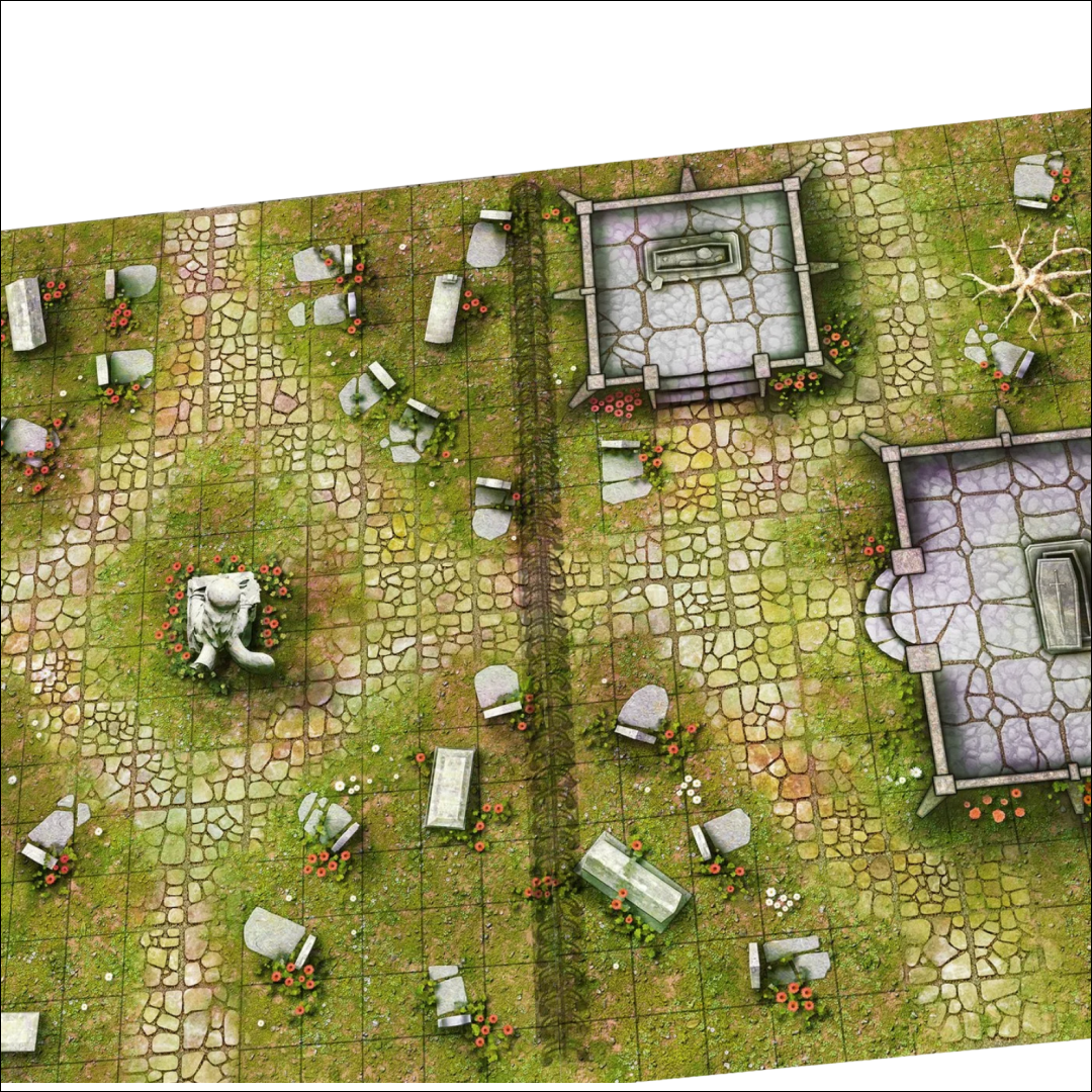 Giant Book of Battle Mats: Streets, Sewers & Cemeteries