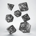 Set de zaruri Classic RPG Smoky & White