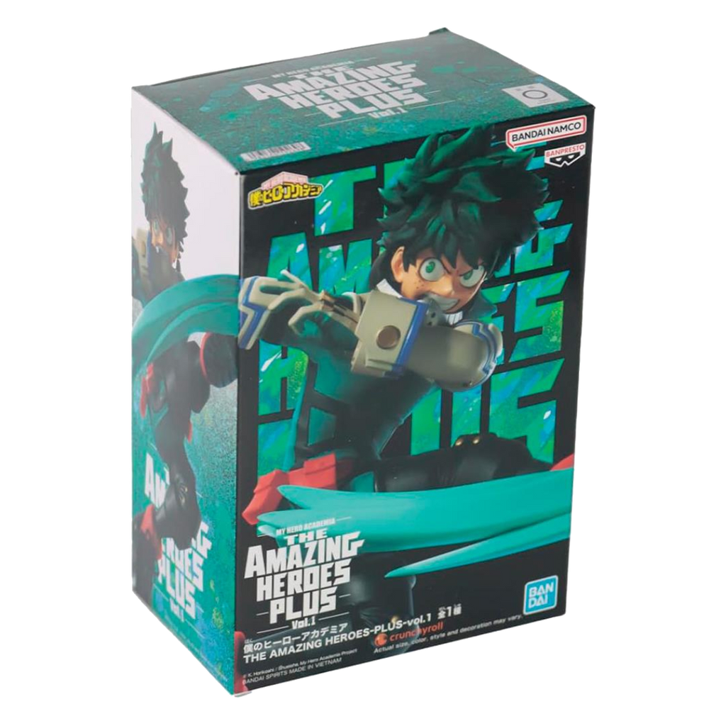 Figurină Izuku Midoriya - ambalaj