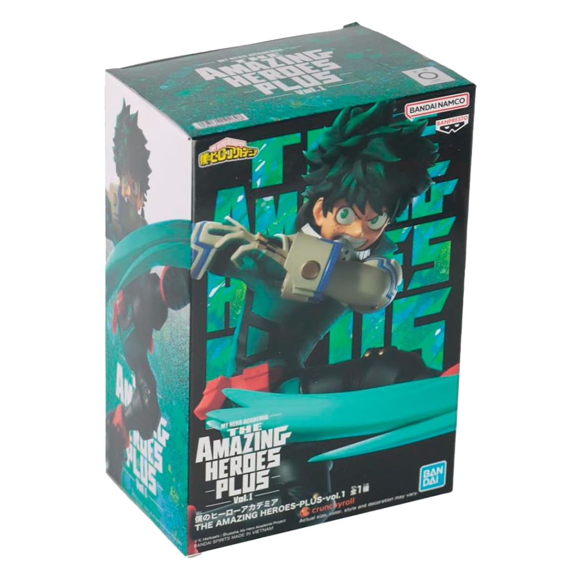 Figurină Izuku Midoriya - ambalaj