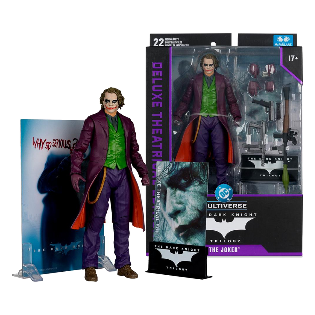Figurină The Joker The Dark Knight McFarlane Toys 17,7 cm
