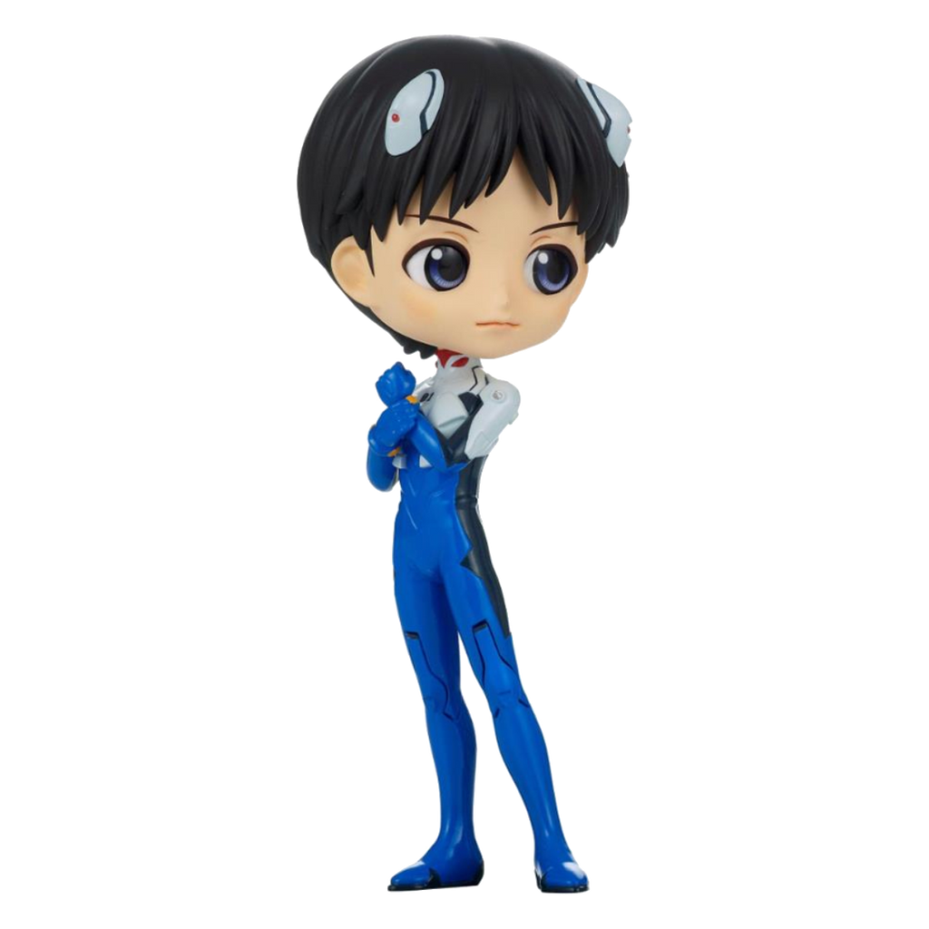 Figurină Shinji Ikari Evangelion Q Posket Bandai