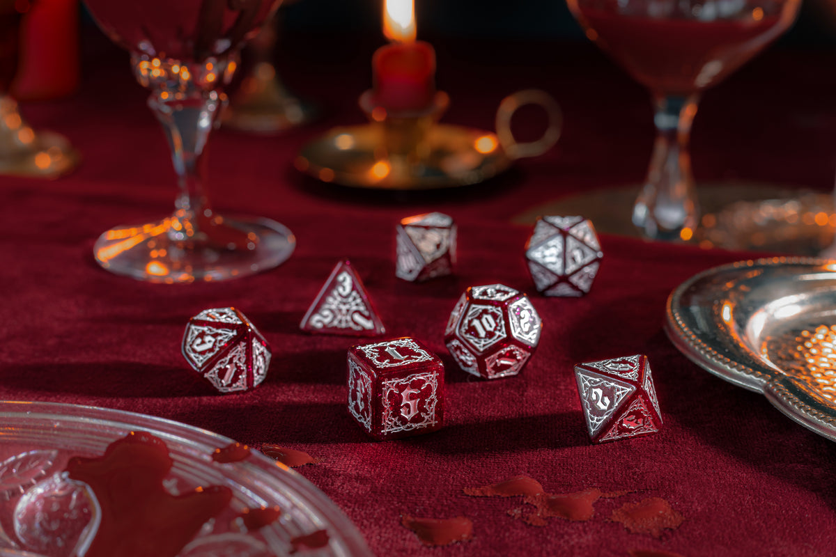 Set de zaruri Bloodsucker: Scarlet