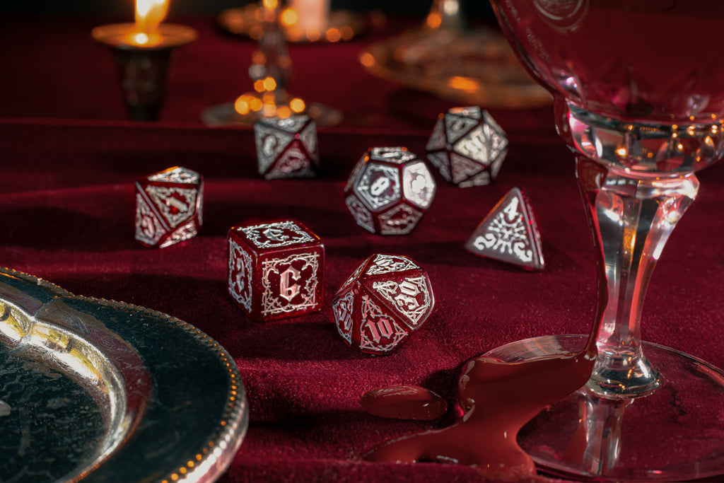Set de zaruri Bloodsucker: Scarlet