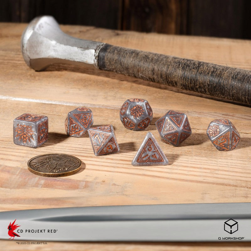 Set de zaruri The Witcher. Geralt - Price of Neutrality
