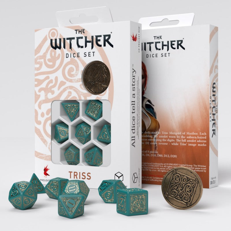 Set de zaruri The Witcher. Triss - The Beautiful Healer