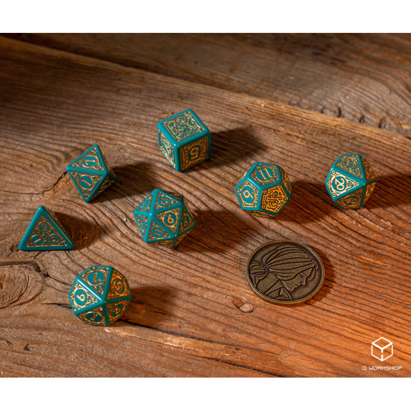 Set de zaruri The Witcher. Triss - The Beautiful Healer